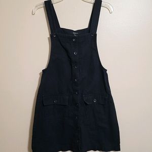 Forever black overall jumper